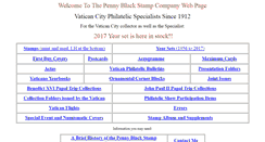 Desktop Screenshot of pennyblackstamp.com